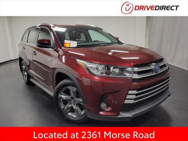 used 2017 Toyota Highlander Hybrid car, priced at $21,995