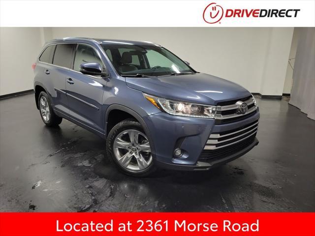 used 2019 Toyota Highlander car, priced at $20,500