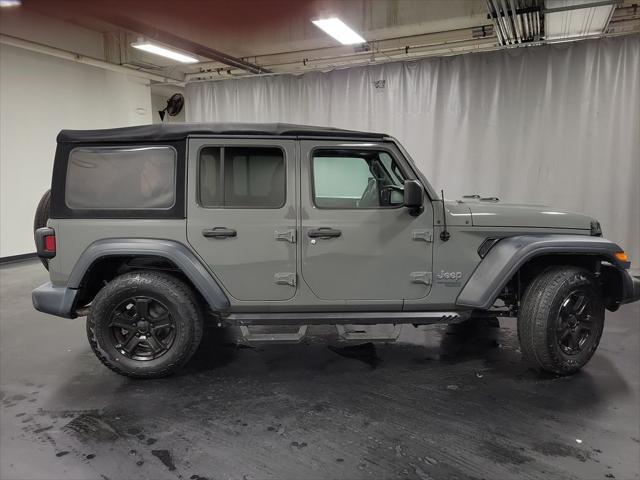 used 2018 Jeep Wrangler Unlimited car, priced at $21,995