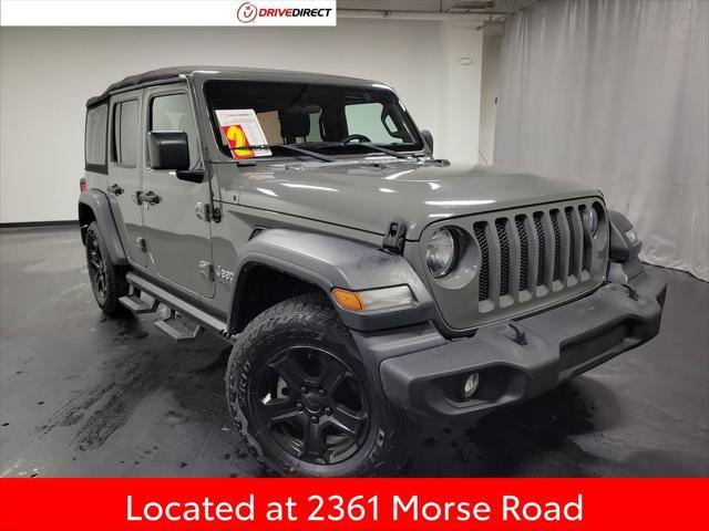 used 2018 Jeep Wrangler Unlimited car, priced at $21,995
