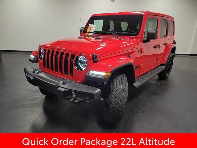 used 2021 Jeep Wrangler Unlimited car, priced at $31,500