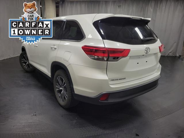 used 2019 Toyota Highlander car, priced at $13,995