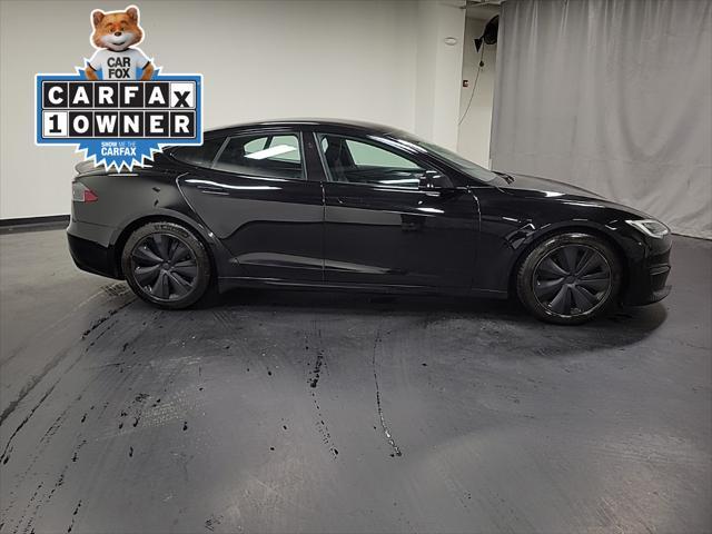 used 2021 Tesla Model S car, priced at $49,995