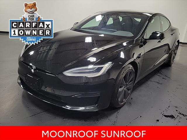 used 2021 Tesla Model S car, priced at $49,995