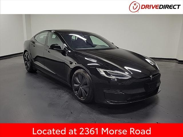 used 2021 Tesla Model S car, priced at $49,995