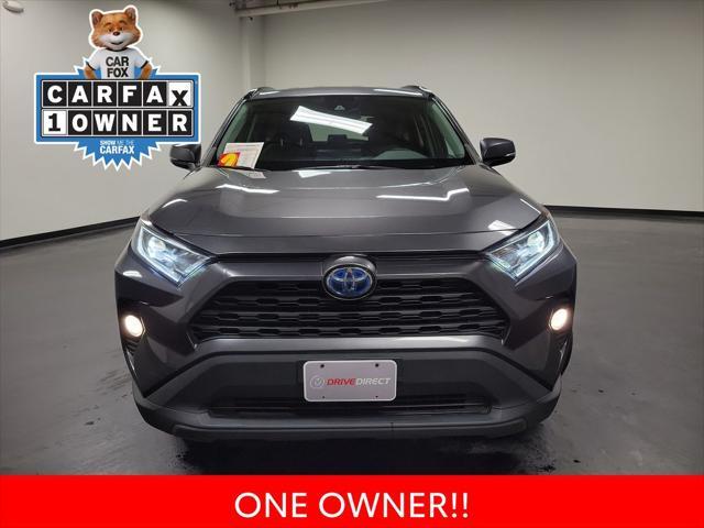 used 2021 Toyota RAV4 Hybrid car, priced at $23,500