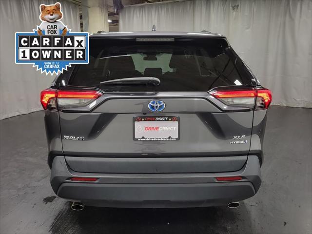 used 2021 Toyota RAV4 Hybrid car, priced at $23,500