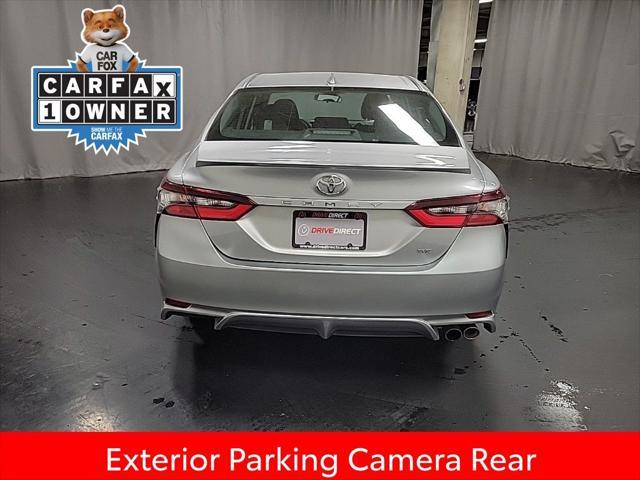 used 2021 Toyota Camry car, priced at $21,500