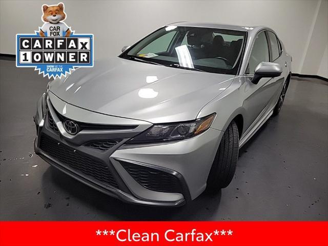 used 2021 Toyota Camry car, priced at $21,500