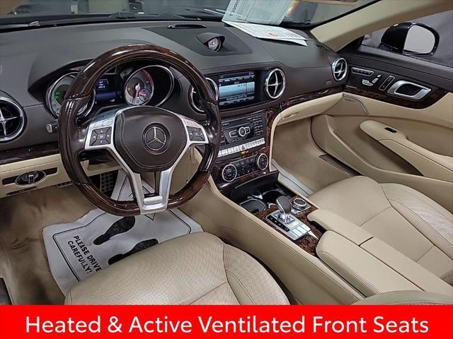 used 2015 Mercedes-Benz SL-Class car, priced at $27,995