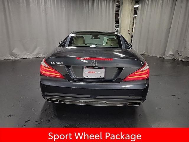 used 2015 Mercedes-Benz SL-Class car, priced at $27,995