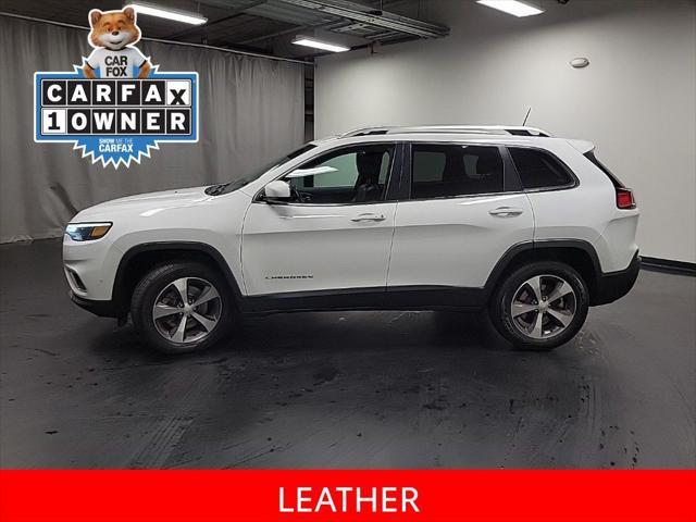 used 2021 Jeep Cherokee car, priced at $18,995