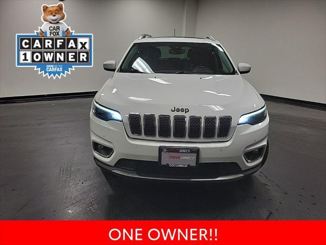 used 2021 Jeep Cherokee car, priced at $18,995