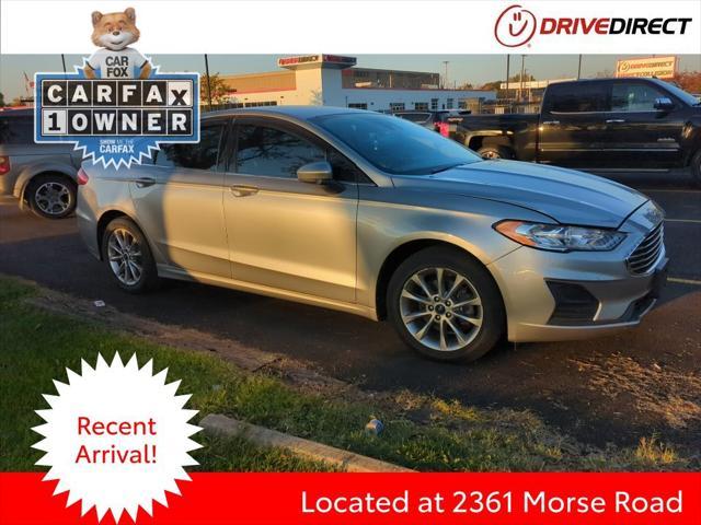 used 2020 Ford Fusion car, priced at $14,995