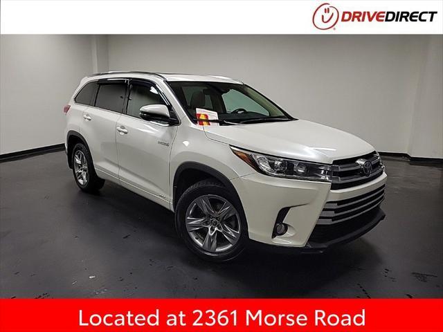 used 2017 Toyota Highlander Hybrid car, priced at $16,994