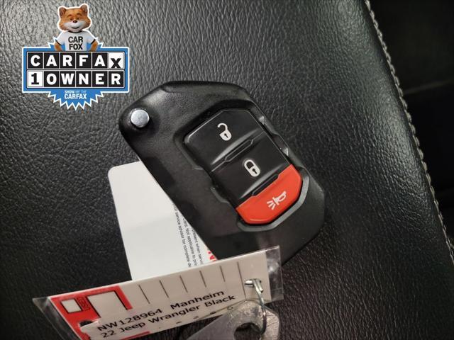 used 2022 Jeep Wrangler Unlimited 4xe car, priced at $29,995