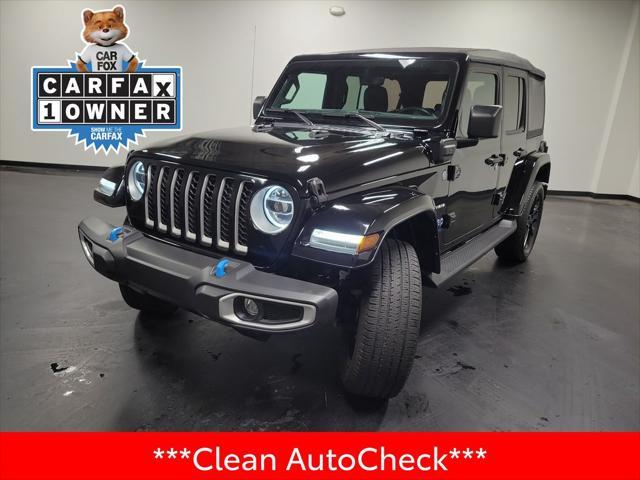 used 2022 Jeep Wrangler Unlimited 4xe car, priced at $29,995