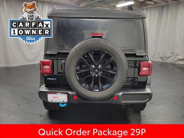 used 2022 Jeep Wrangler Unlimited 4xe car, priced at $29,995
