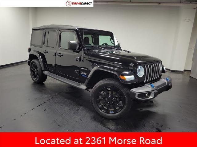 used 2022 Jeep Wrangler Unlimited 4xe car, priced at $29,995