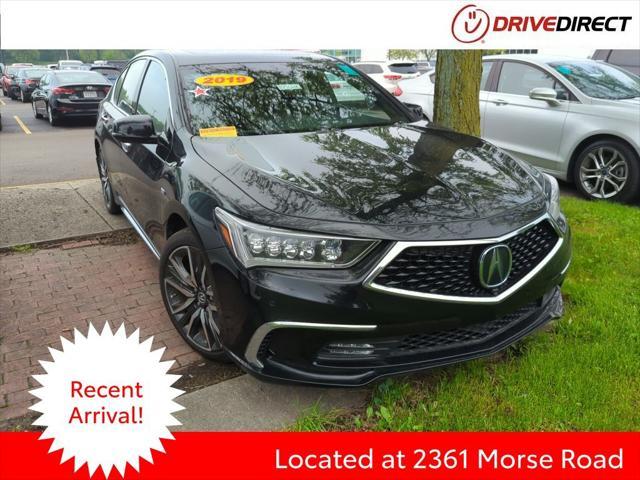 used 2019 Acura RLX Sport Hybrid car, priced at $23,995