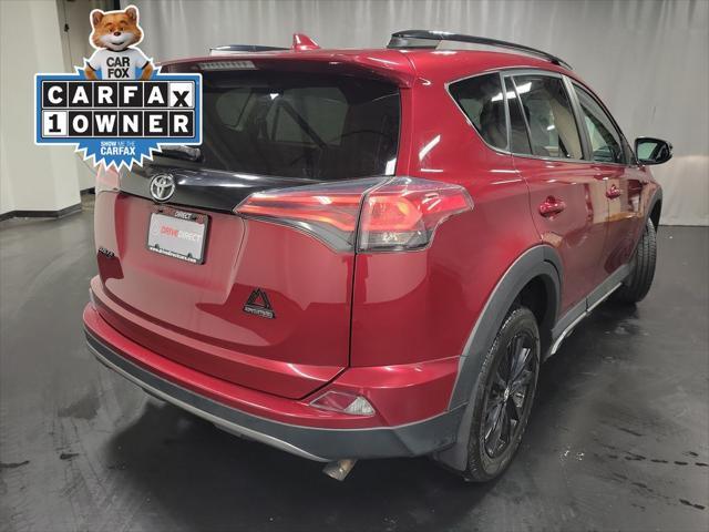 used 2018 Toyota RAV4 car, priced at $17,500