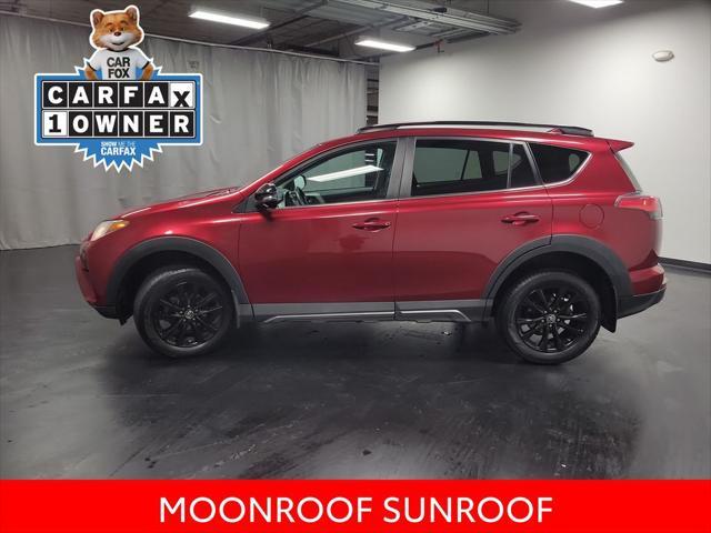 used 2018 Toyota RAV4 car, priced at $17,500