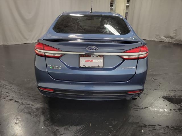used 2018 Ford Fusion Energi car, priced at $12,995