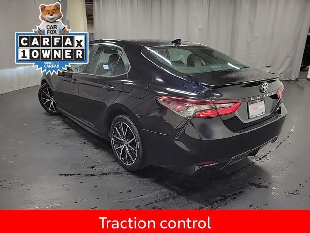 used 2021 Toyota Camry car, priced at $19,500