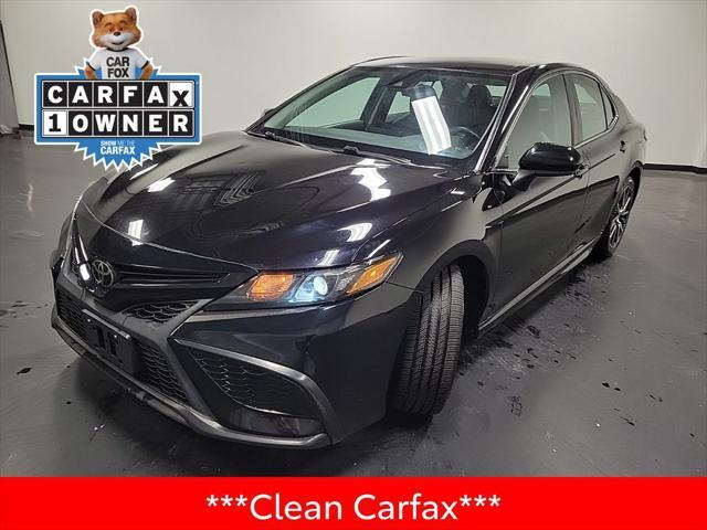 used 2021 Toyota Camry car, priced at $19,500