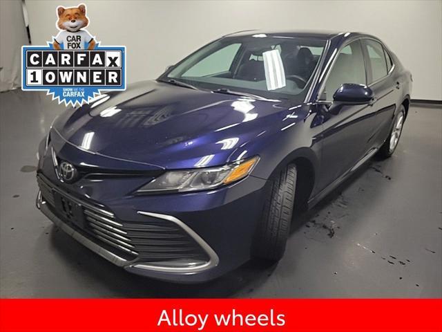 used 2021 Toyota Camry car, priced at $18,500