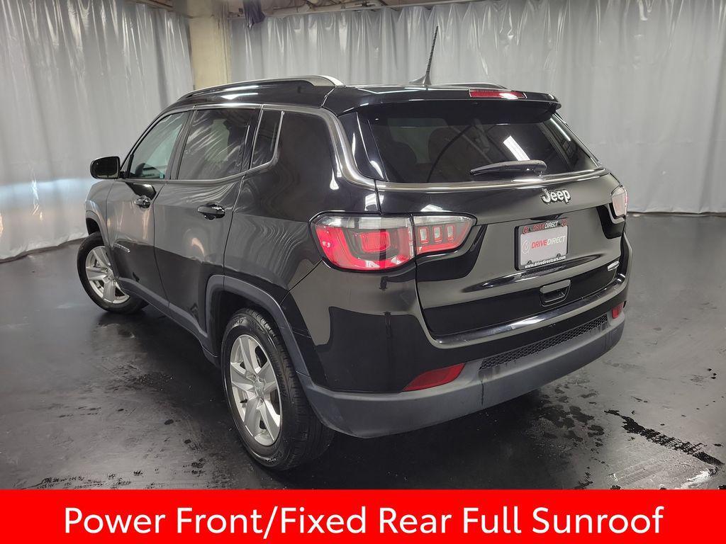 used 2022 Jeep Compass car, priced at $17,500
