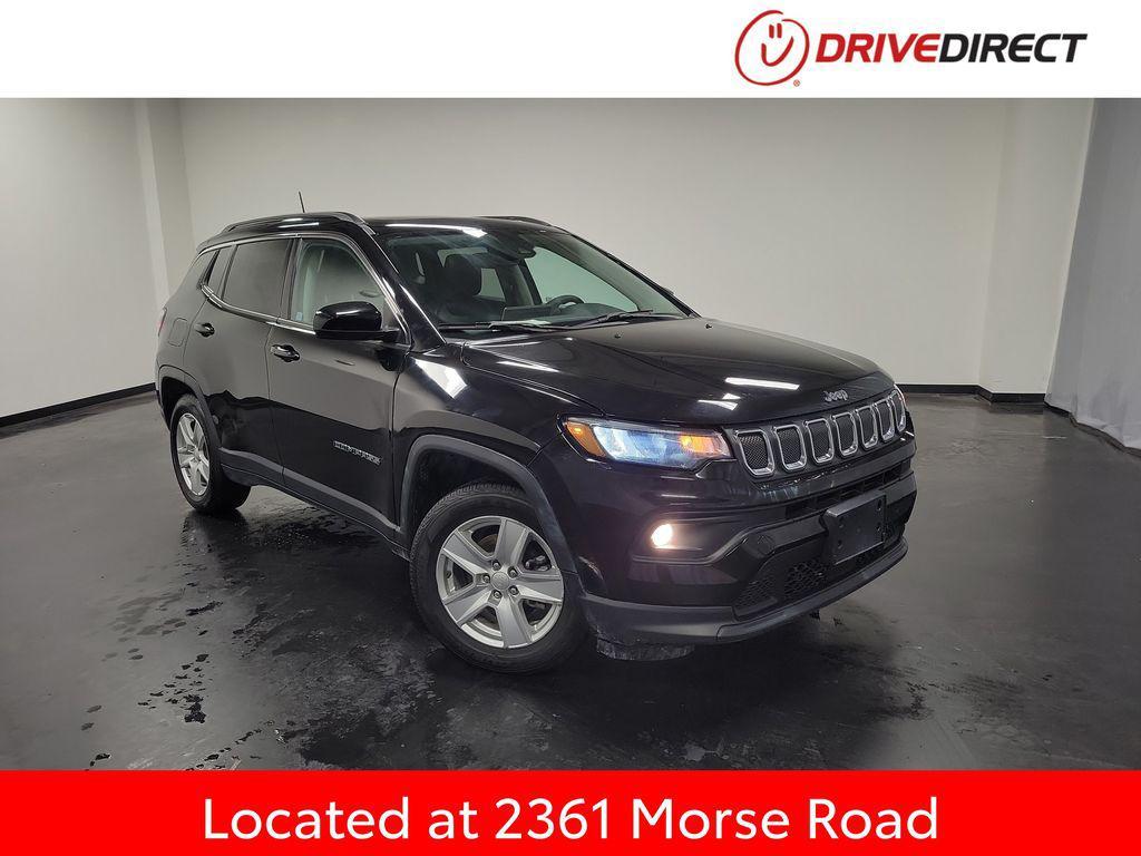used 2022 Jeep Compass car, priced at $17,500