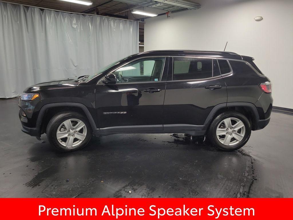 used 2022 Jeep Compass car, priced at $17,500