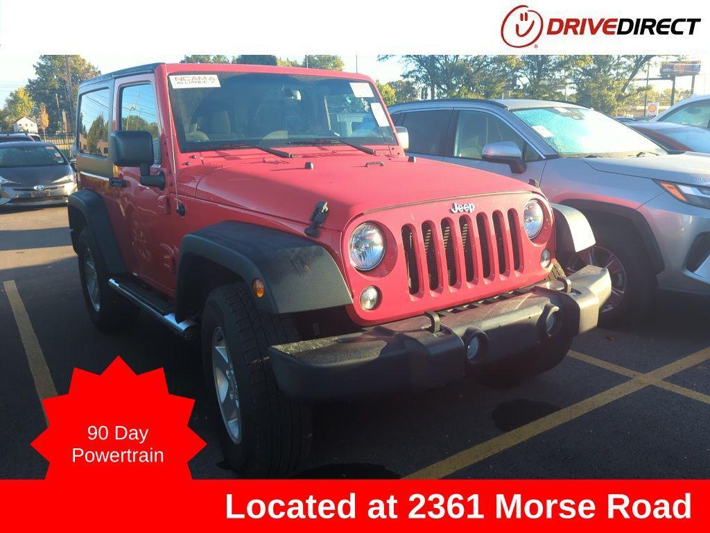 used 2017 Jeep Wrangler car, priced at $14,995