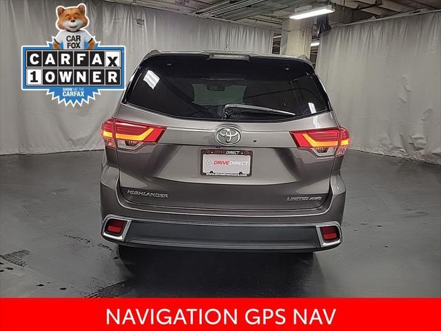 used 2019 Toyota Highlander car, priced at $23,995