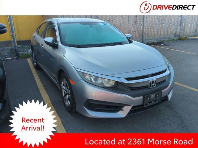 used 2016 Honda Civic car, priced at $12,500