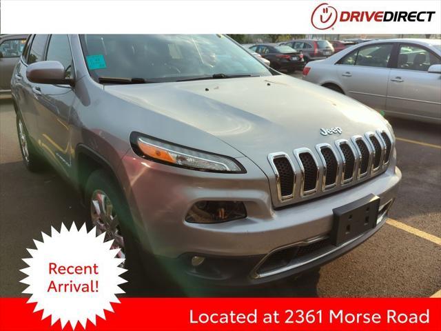used 2015 Jeep Cherokee car, priced at $12,995