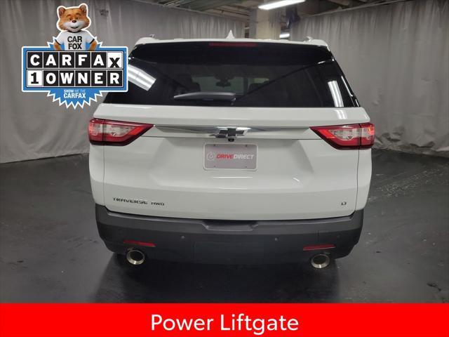 used 2021 Chevrolet Traverse car, priced at $17,500