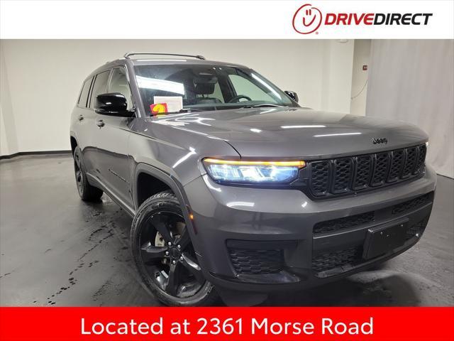 used 2021 Jeep Grand Cherokee L car, priced at $27,500