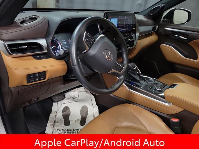 used 2021 Toyota Highlander car, priced at $35,994