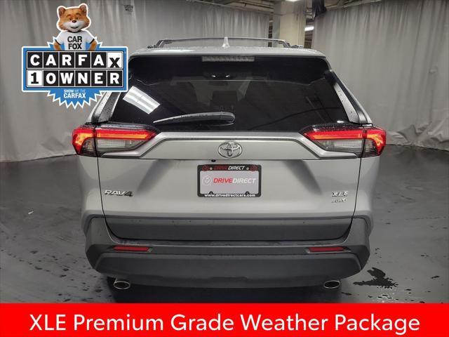 used 2022 Toyota RAV4 car, priced at $22,500