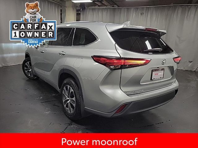 used 2021 Toyota Highlander car, priced at $24,500