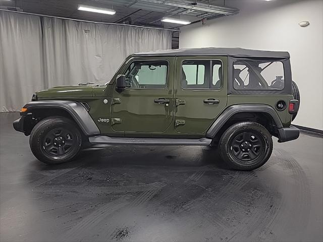 used 2021 Jeep Wrangler Unlimited car, priced at $26,995