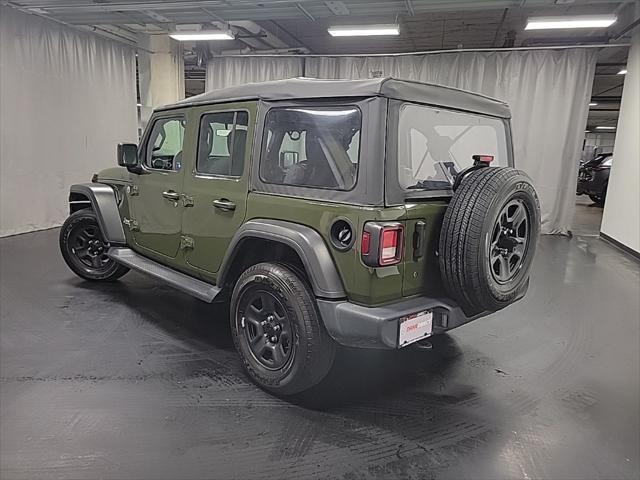 used 2021 Jeep Wrangler Unlimited car, priced at $26,995