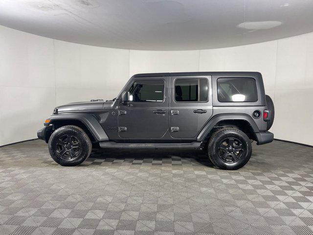 used 2022 Jeep Wrangler Unlimited car, priced at $29,497