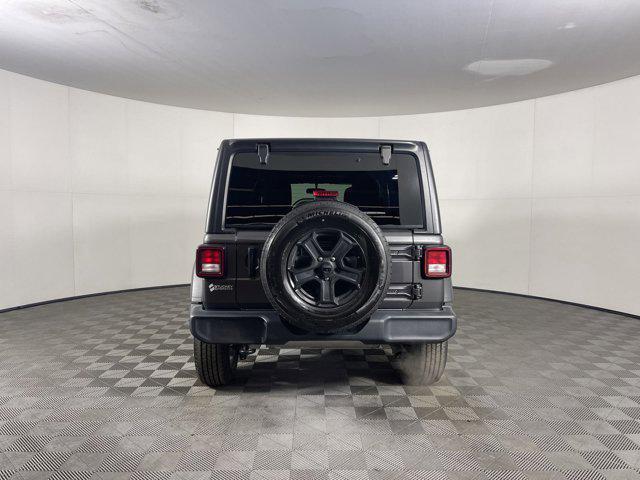 used 2022 Jeep Wrangler Unlimited car, priced at $29,497