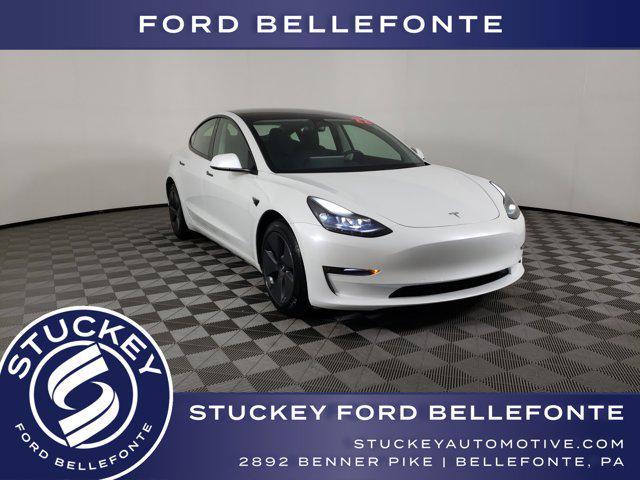 used 2022 Tesla Model 3 car, priced at $28,997