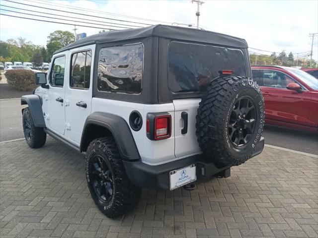 used 2023 Jeep Wrangler car, priced at $31,488