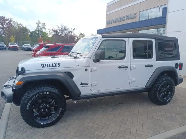 used 2023 Jeep Wrangler car, priced at $31,488