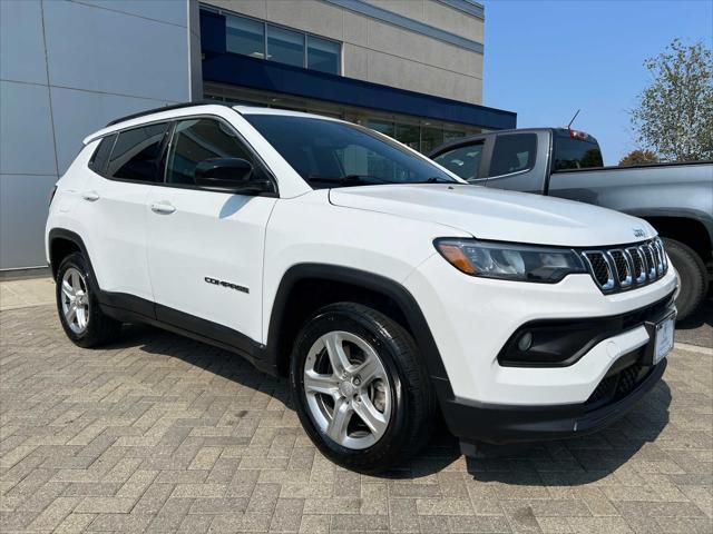 used 2023 Jeep Compass car, priced at $23,995